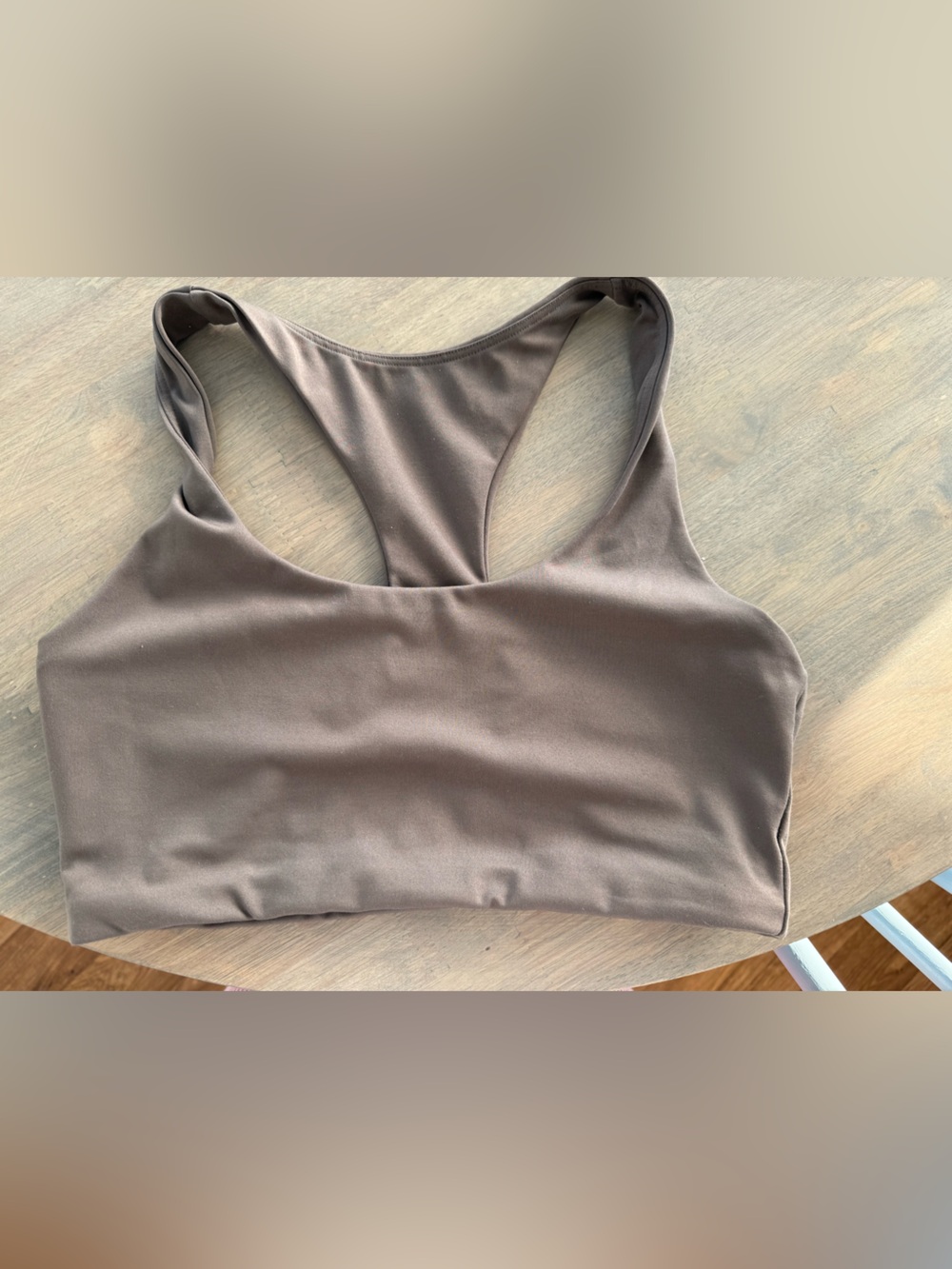 GAP Chocolate Brown Racerback Bralette